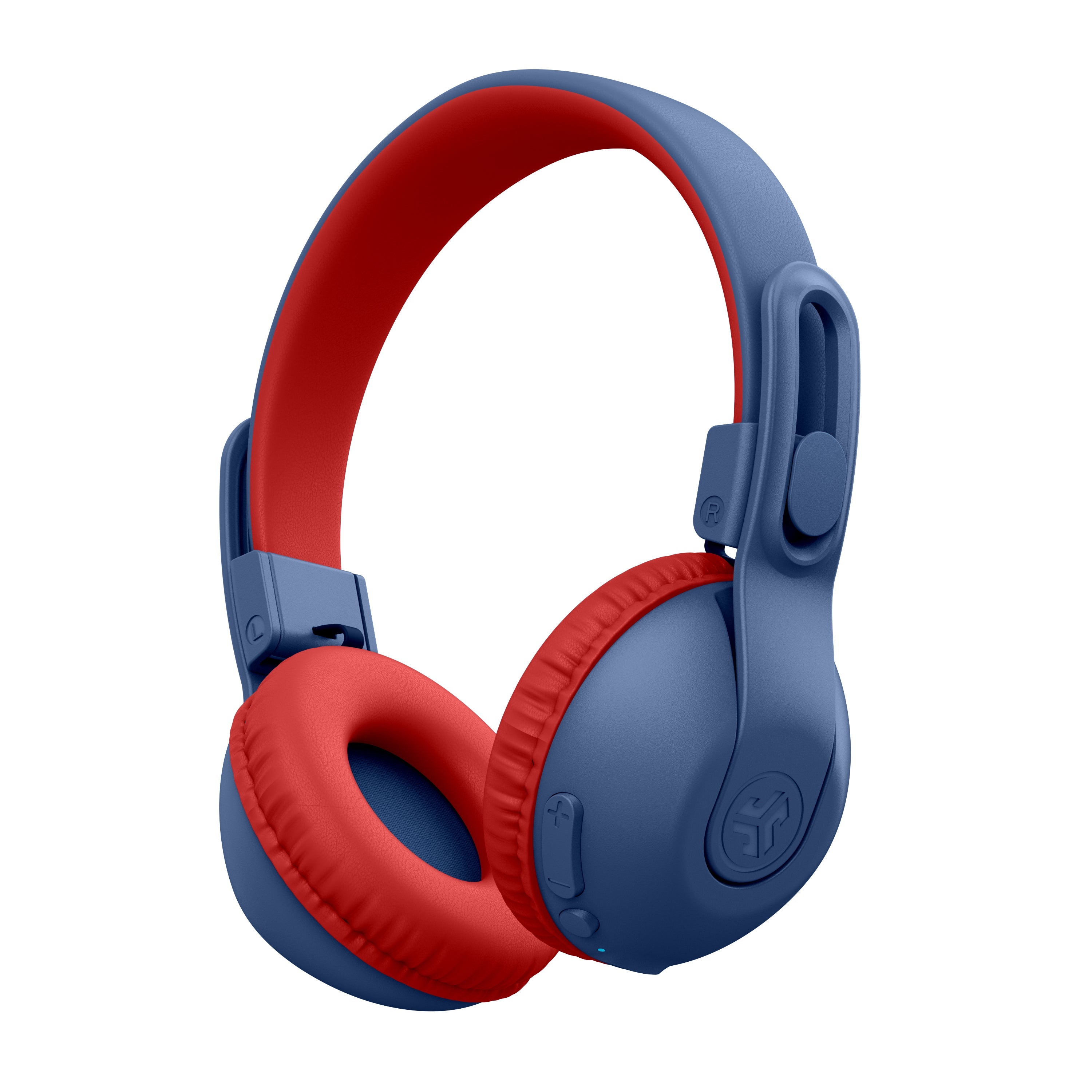 JBuddies Studio 2 Wireless Kids Headphones Blue/Gray - Blue/Red