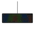 Nightfall Full-Size Wired Gaming Keyboard Pink - Black