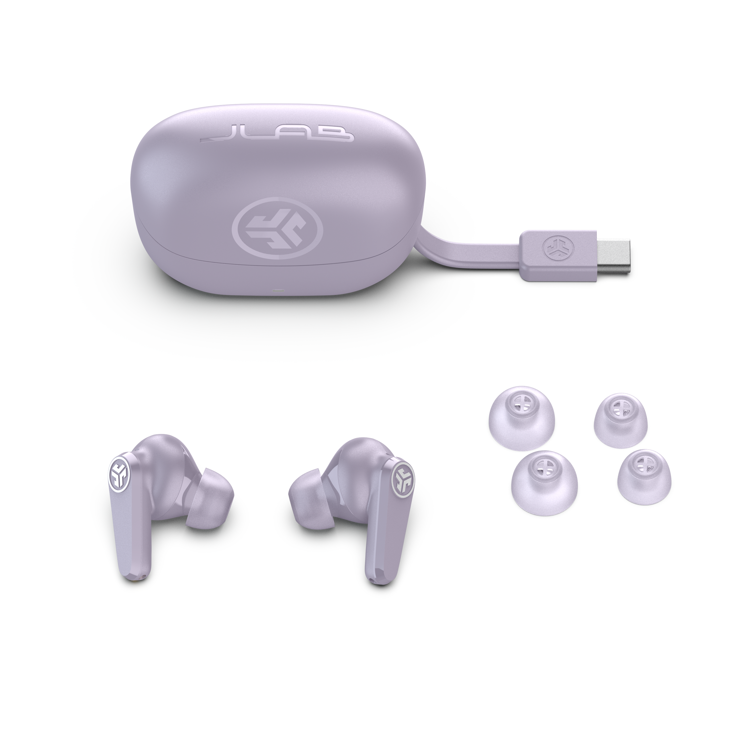 Go Pods ANC True Wireless Earbuds Lilac