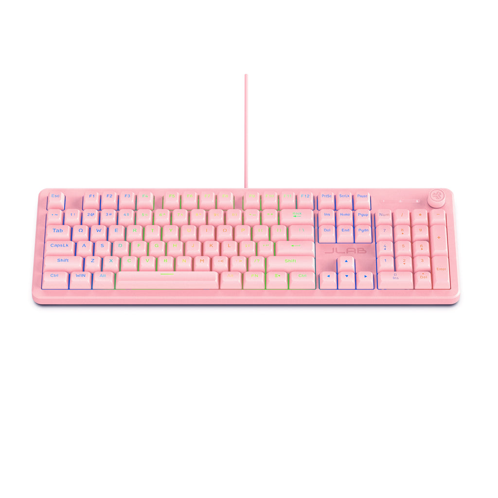 Nightfall Full-Size Wired Gaming Keyboard Pink