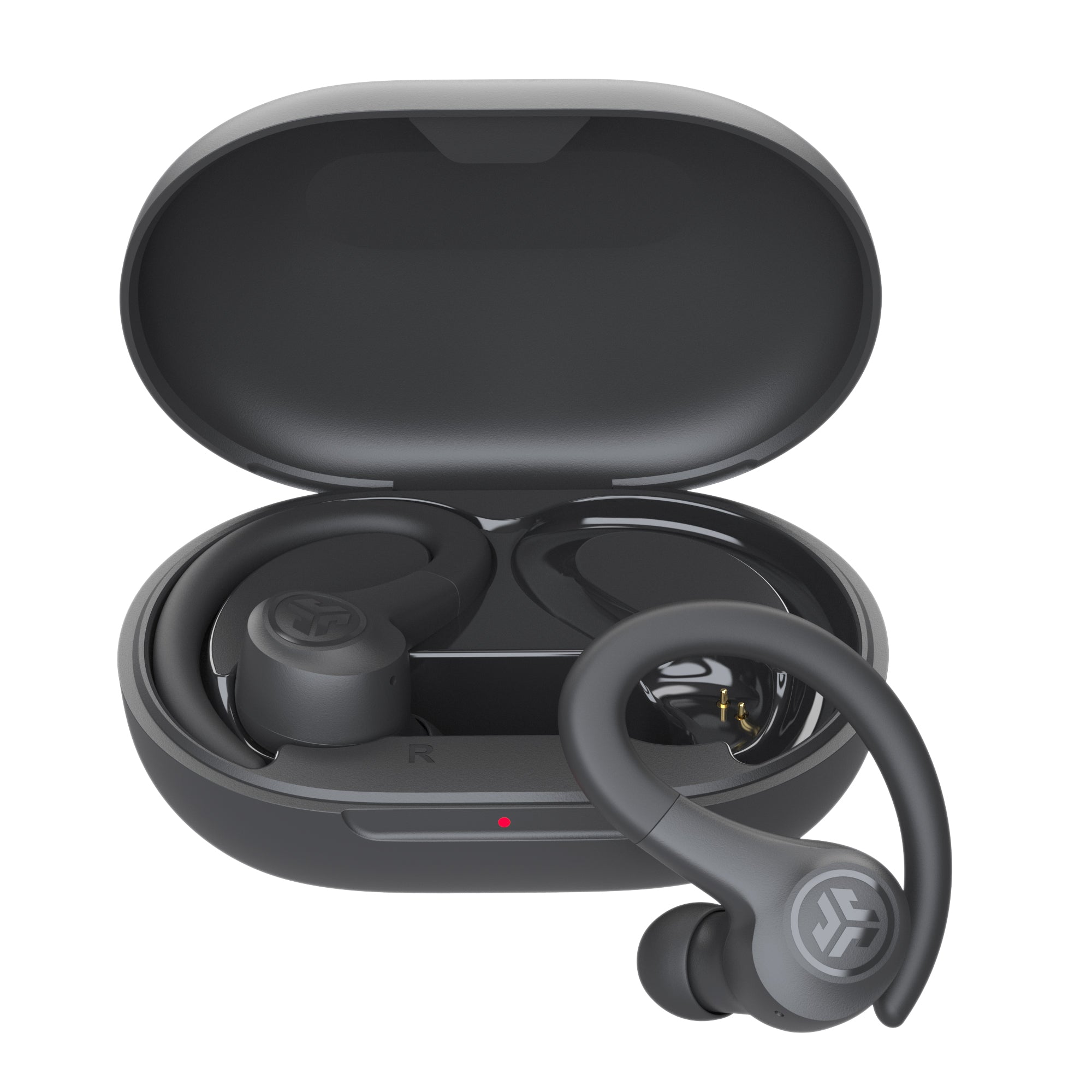 GO Air Sport True Wireless Earbuds Light Blue - Black