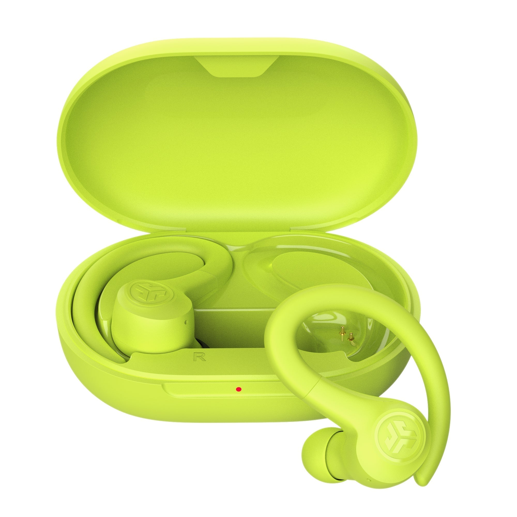 GO Air Sport True Wireless Earbuds Light Blue - Yellow