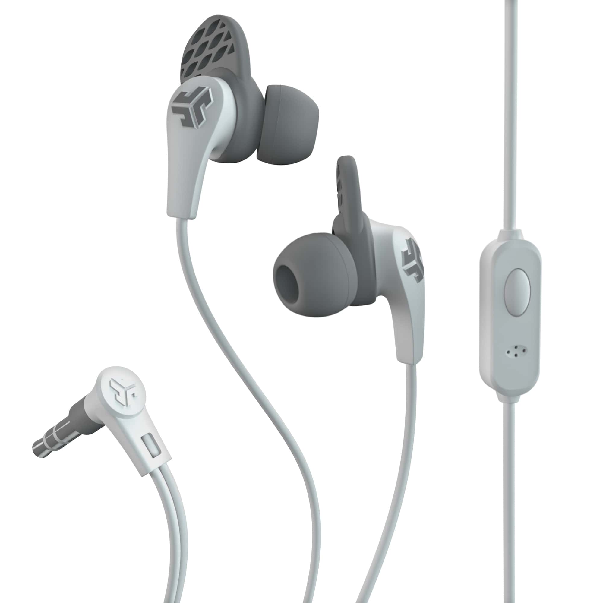 JBuds Pro Signature Earbuds Purple - White