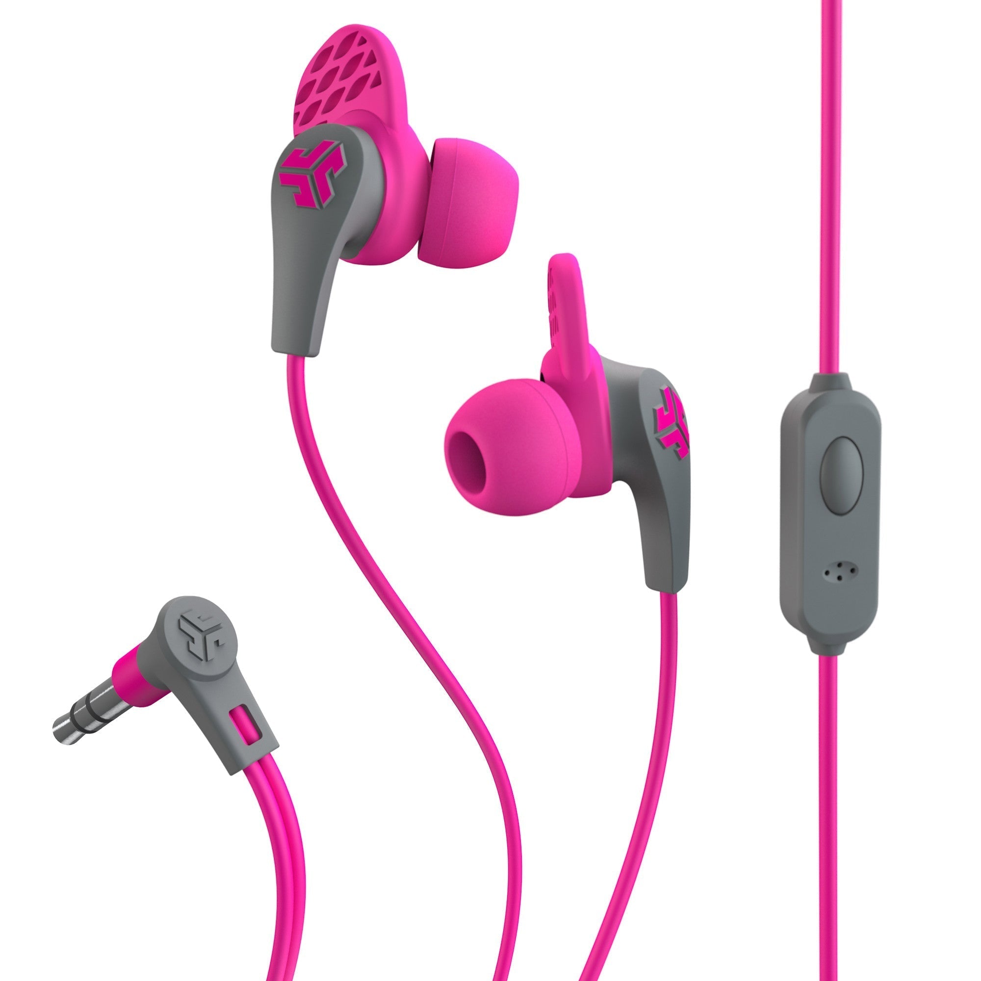 JBuds Pro Signature Earbuds Black - Pink